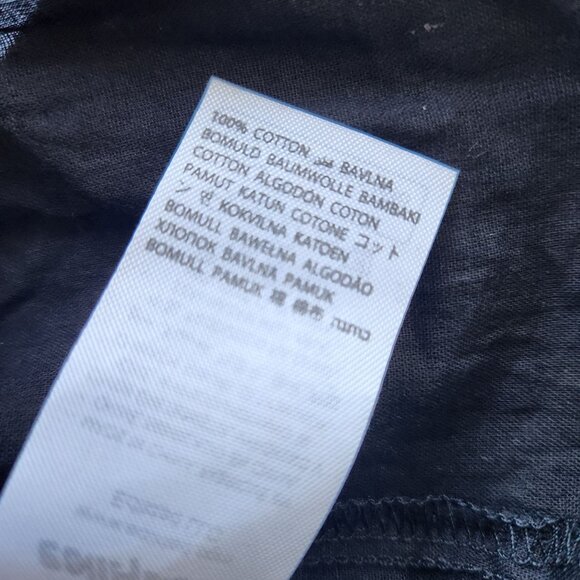 Edikted Liora Lacy Cotton Mini Dress Black Strapless Eyelet Ruffled Feminine - Picture 11 of 14